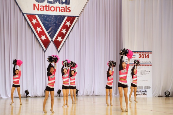 cheerland_All Japan Cheerleading and Dance Championship Nationals 2014_All Star Nationals 2014_朝日フィットネスクラブ　ビッグ・エス向ヶ丘　Fairy Smile_2