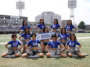 IBM BigBlue Cheerleadersチアリーダーズ