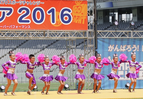 ティガーズダンスチーム‐夏チア2016‐2