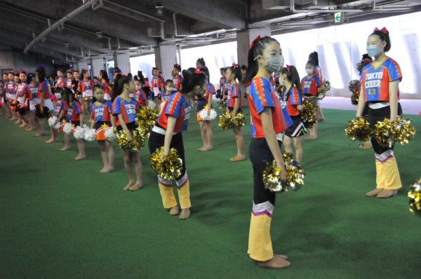 FC東京・ホームゲームに200名のチアリーダーが登場！①リハーサル