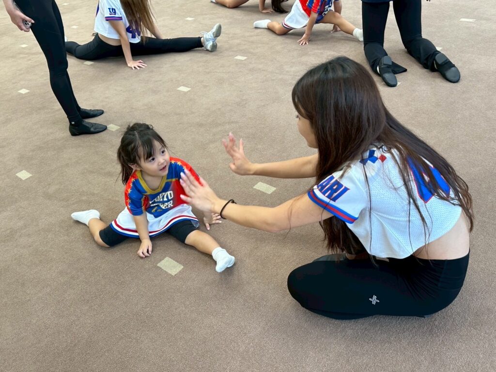 東京ガスクリエイターズキッズチア2025 第2回目の練習の様子をお届けします☆