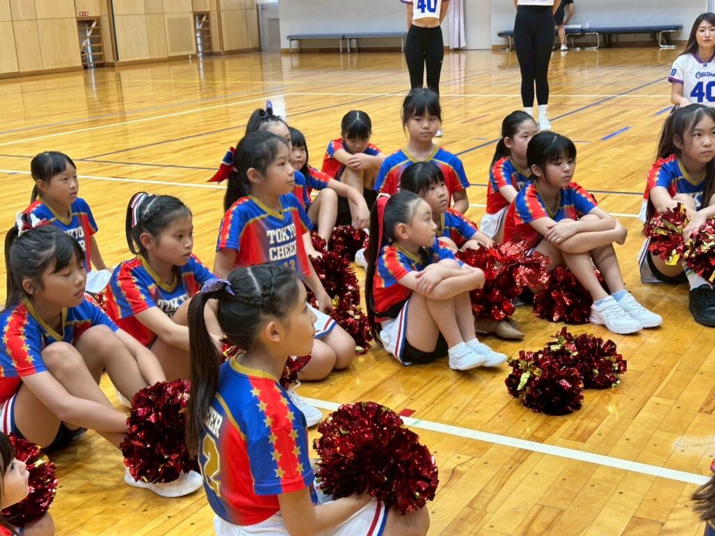 東京ガスクリエイターズキッズチア2025 第1回目の練習の様子をお届けします☆