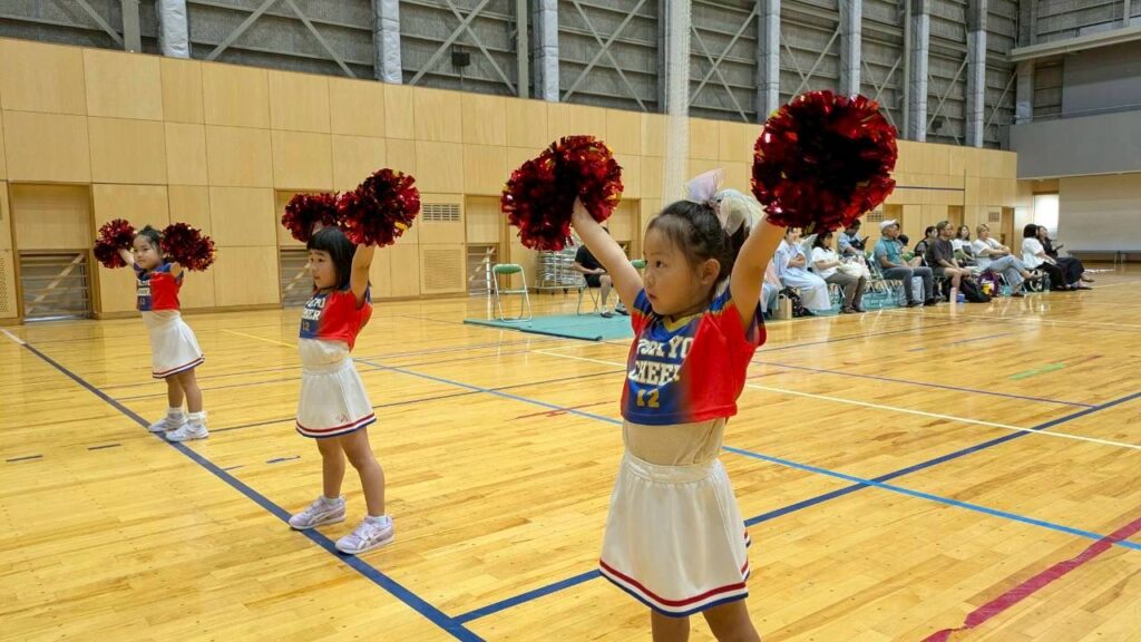 東京ガスクリエイターズキッズチア2025 第1回目の練習の様子をお届けします☆