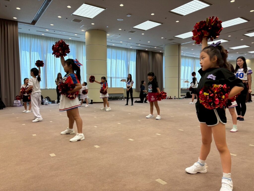 東京ガスクリエイターズキッズチア2025 第2回目の練習の様子をお届けします☆
