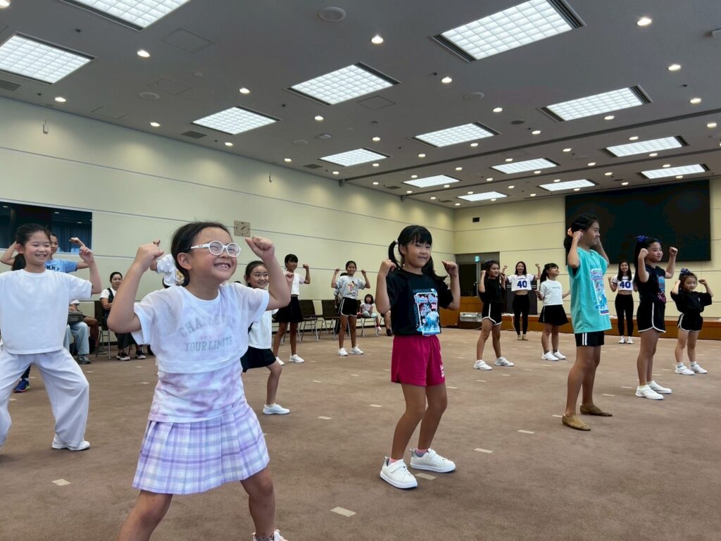 東京ガスクリエイターズキッズチア2025 第2回目の練習の様子をお届けします☆