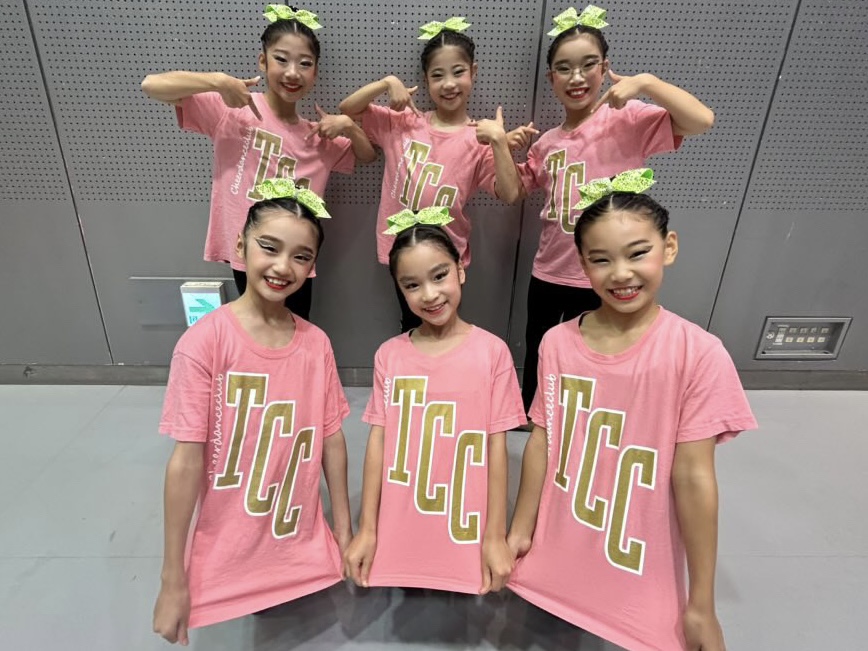 こだわりのチームグッズ紹介ーTIARA CheerDanceClubさんのチームTシャツ紹介