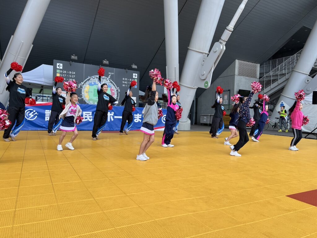 【オープニングショー】調布市民スポーツまつり|スペシャルチアチームがオープニングショー出演