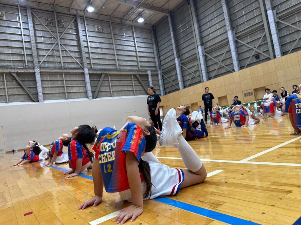 東京ガスクリエイターズキッズチア2026　第2回目の練習の様子をお届けします☆